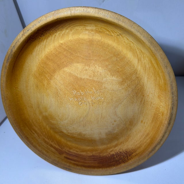 Signed Rob Hale Wood Carved Art Sculpture For Sale In Houston - Image 6 of 7