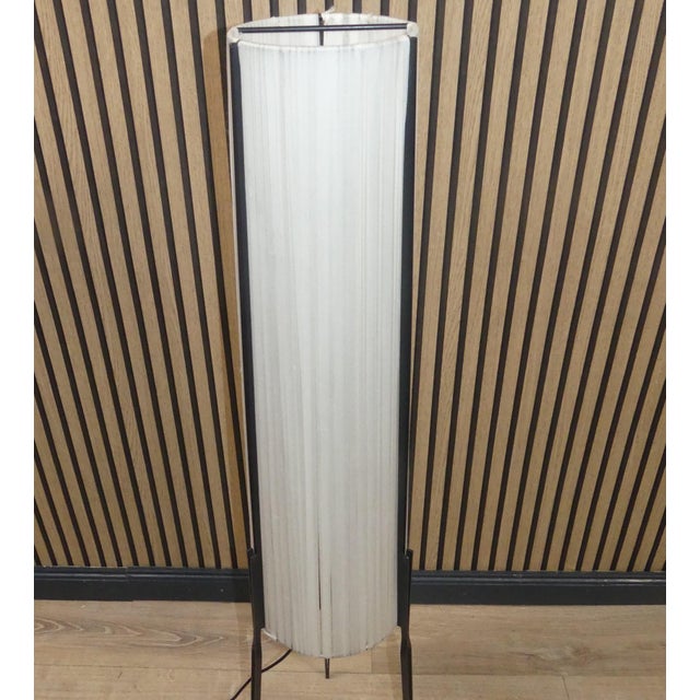 Tripod Rocket Floor Lamp in Black Metal from Hesse, 1960s For Sale - Image 6 of 15