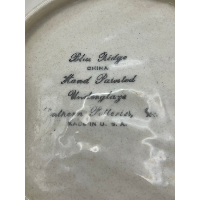 Vintage Blue Ridge China Seashell Bowl For Sale In Jacksonville, FL - Image 6 of 7