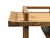 Auburn Simple Oriental Minimalistic Natural Wood Console Side Table Desk For Sale - Image 8 of 14