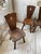 Vintage Oak Folk Art Chairs, 1950s, Set of 6 For Sale - Image 16 of 18