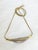 1970s Vintage 1980s Italian Gold Two-Tone Herringbone Collar Necklace For Sale - Image 5 of 17