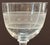 Clear Wheel-Etched Cordial Vintage Glasses - A Pair For Sale - Image 4 of 7