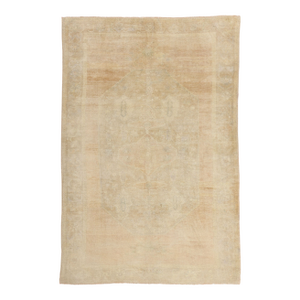 Vintage Turkish Oushak Rug, 06'03 X 09'03