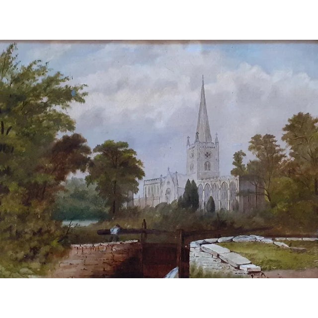 English Artist, Landscape, 1800s, Oil on Canvas, Framed For Sale - Image 6 of 8