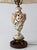 Cream Vintage Capodimonte Style Hollywood Regency Lamp For Sale - Image 8 of 12