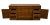 Mid 20th Century Ethan Allen Heirloom Nutmeg Maple Colonial Early American 60" Triple Door Dresser W. Shutter Doors For Sale - Image 5 of 12