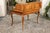 Brown French 1800s Louis XV Style Walnut Desk with Green Leather and Lifting Panel For Sale - Image 8 of 11