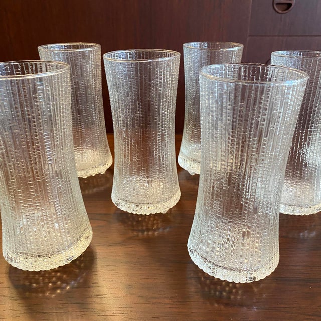 Mid 20th Century Mid-Century Iittala "Ultima Thule" Drinking Glasses by Tapio Wirkkala - Set of 8 For Sale - Image 12 of 14