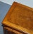 Baker Furniture Burr Walnut Bedside Cabinet with Drawer and Carved Doors For Sale - Image 10 of 16