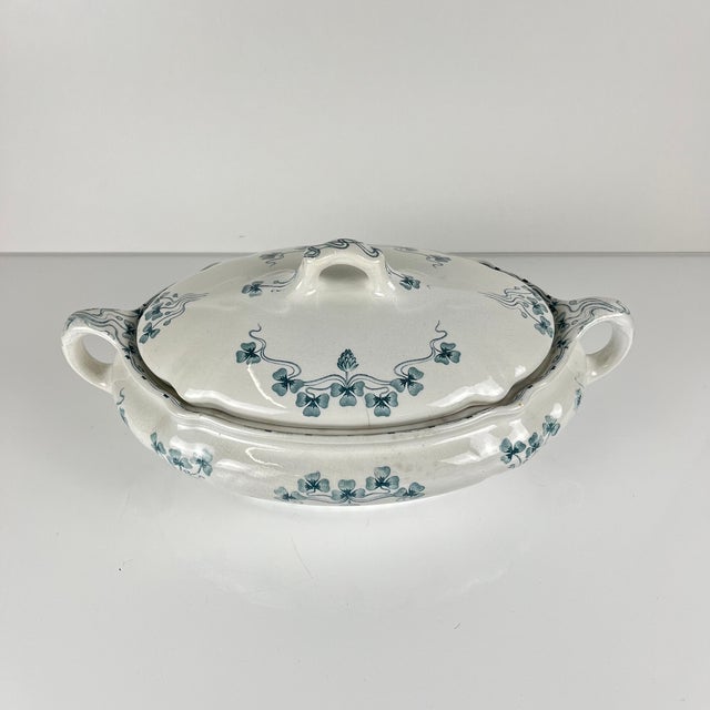 Antique Vegetable Dish from Villeroy & Boch, 1890s For Sale - Image 10 of 18