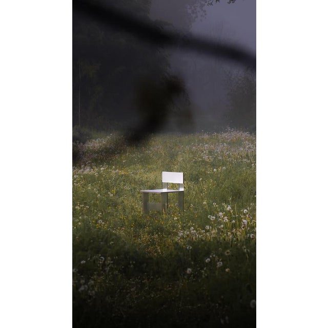 Not Yet Made - Made To Order Soft Futurism Sandwich Chair in Walnut and Aluminum by Filippo Andrighetto For Sale - Image 5 of 16