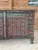 English Early 20th Century-Anglo-Indian Painted Wood Cabinet With Iron Accents and Original Patina For Sale - Image 3 of 12