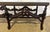 Antique Spanish Baroque Style Mahogany Vitrine Display Coffee Table For Sale - Image 10 of 10
