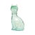 Small Glass Cat Carafe by Vetreria Etrusca Glassware, 1960s For Sale - Image 4 of 11