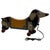 Wooden Dachshund Pull Toy on Wheels, 1940s For Sale - Image 13 of 13