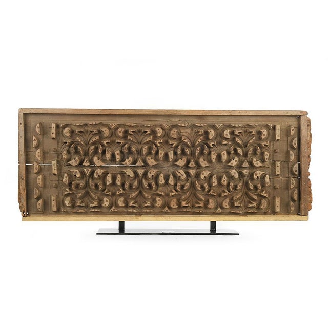 Wooden Wall Printing Plate, 1950s For Sale - Image 4 of 5