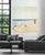 Large modern neutral color palette beach scene in a vintage style titled ‘ SUMMER BEACH DAY This Giclee print on stretched...