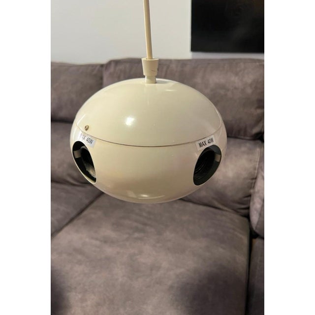 Space Age UFO Ceiling Lamp Vintage, 1970s For Sale - Image 3 of 9