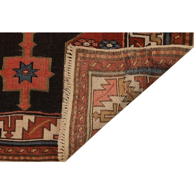 Mid 20th Century Mid 20th Century Decorative Vintage Caucasian Rug For Sale - Image 5 of 7
