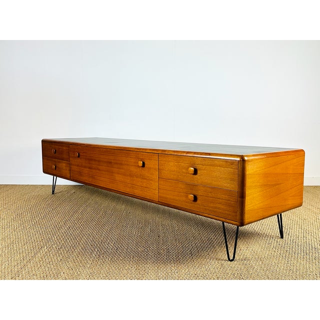 Scandinavian Teak Sideboard, 1960s For Sale - Image 13 of 18