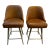 West Elm Mid Century Swivel Counter Stools, Pair For Sale