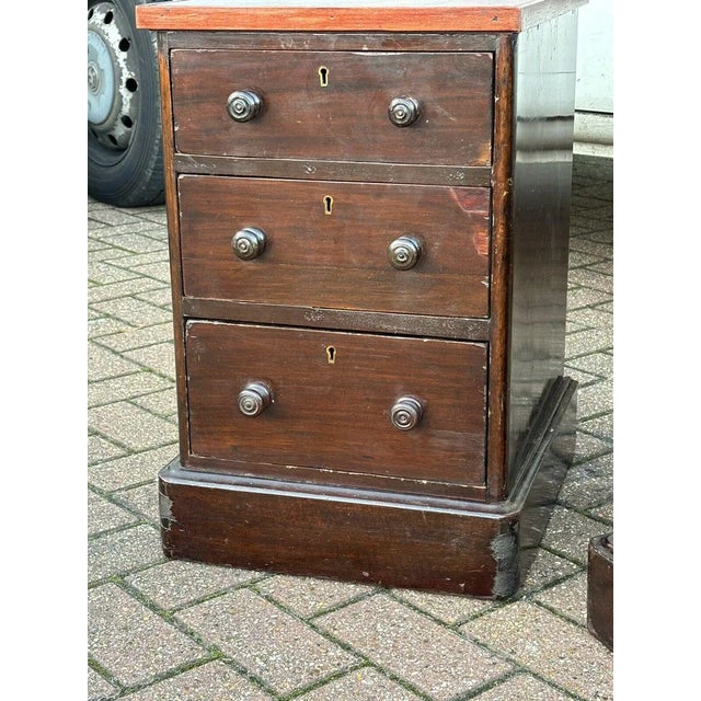 Victorian Bedside Tables, Set of 2 For Sale - Image 10 of 11