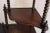 Antique French Six-Tier Stained Mahogany Spool Form Corner Shelf / Etagere For Sale - Image 9 of 18