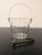 Vintage Mid-Century Clear Pressed Glass Water Pail Ice Bucket Set - 3 Pieces For Sale - Image 16 of 16