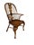 Brown Continental Furniture Company Windsor English Style Dining Chairs - Set of 2 For Sale - Image 8 of 11