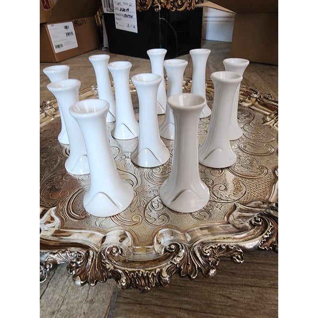 Bud Vase Place Card Holders Twelve For Sale - Image 9 of 9