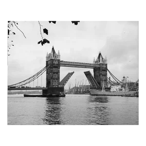 1968 Tower Bridge London Photograph by Don Ware