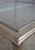 Modern Hollywood Regency Square Silver Leaf Coffee Table For Sale - Image 4 of 13