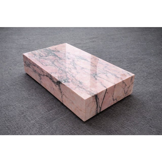 Stone Pink Portugal Coffee Table by Andrea Grasso For Sale - Image 7 of 8