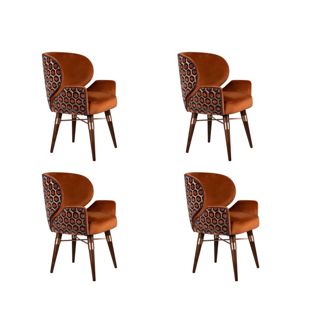 Louis I Dining Chairs by Ottiu, Set of 4 For Sale - Image 10 of 14