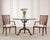 An elegant set of six dining chairs designed by Barbara Barry for Baker Furniture, comprised of two armchairs and four...
