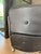 Animal Skin Herman Miller Eames Time Life Chair in Black Leather With Polished Chrome Base For Sale - Image 7 of 12