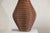 Ribbed Vintage Pottery Vase With Burnished Surface For Sale - Image 15 of 18
