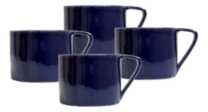 Milano Notte Cappuccino Cups by Marta Benet, Set of 4