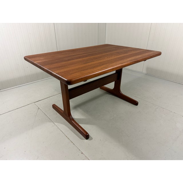 Vintage Teak Dining Table, Denmark, 1970s For Sale - Image 12 of 18