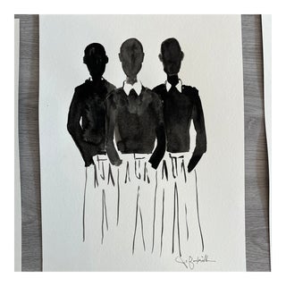 Ink Wash Series by Jo Baskerville For Sale