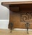 Vintage French Wall Coat Rack in Oak For Sale - Image 3 of 7