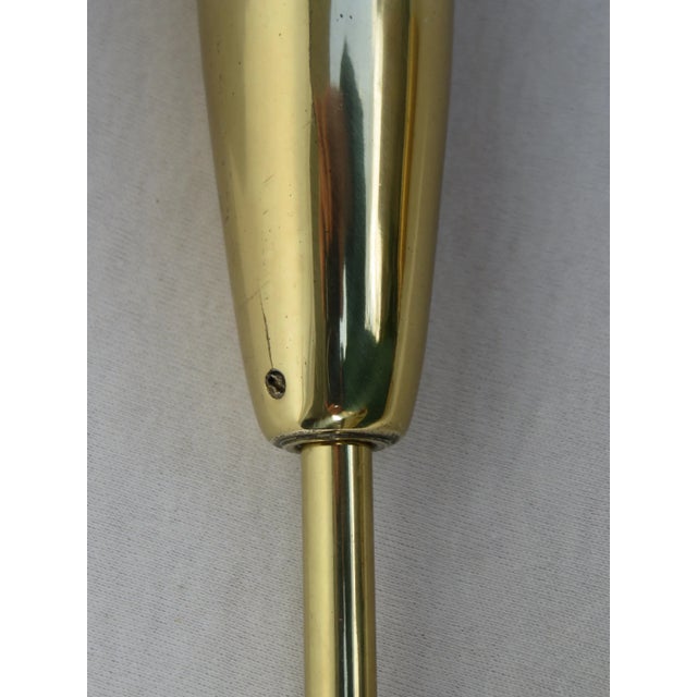 Italian Brass Wall Lights, 1950s, Set of 2 For Sale - Image 13 of 14