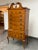 Design Plus Gallery presents a Highboy Dresser of Vintage Age and Georgian Style. The chest is of solid maple wood with...