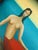 Folk Art Vintage Folk Art Painting of a Mermaid, Signed For Sale - Image 3 of 5