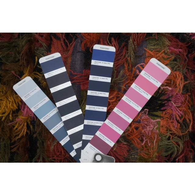 Vintage Turkish Shaggy Filikli Rug 3'1'' X 5'10'' For Sale - Image 12 of 13