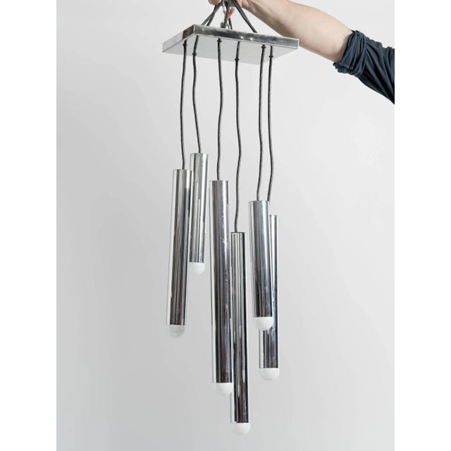 1970s 1970s Cascading Pendant Chandelier by Staff, Germany For Sale - Image 5 of 7