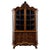 Antique Dutch Walnut Display Cabinet Vitrine with Glazed Doors For Sale - Image 12 of 12