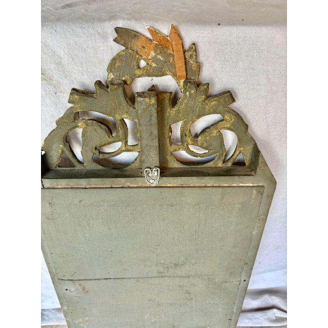 Late 19th Century French Louis XVI Giltwood Wall Mirror For Sale - Image 12 of 12