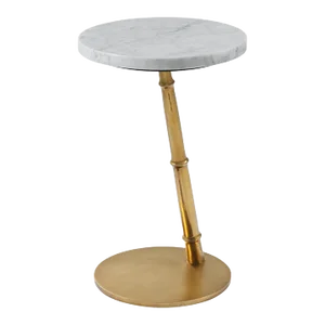 Marble Top Small Accent Table